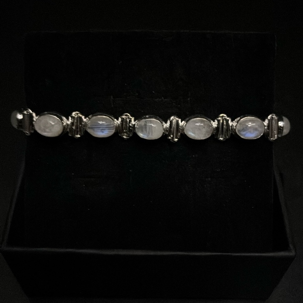 Moonstone Tennis Bracelet